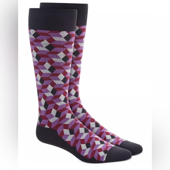 NWT Alfani Mens Striped Antimicrobial Crew Socks. Pls message me for your Color - Picture 4 of 17